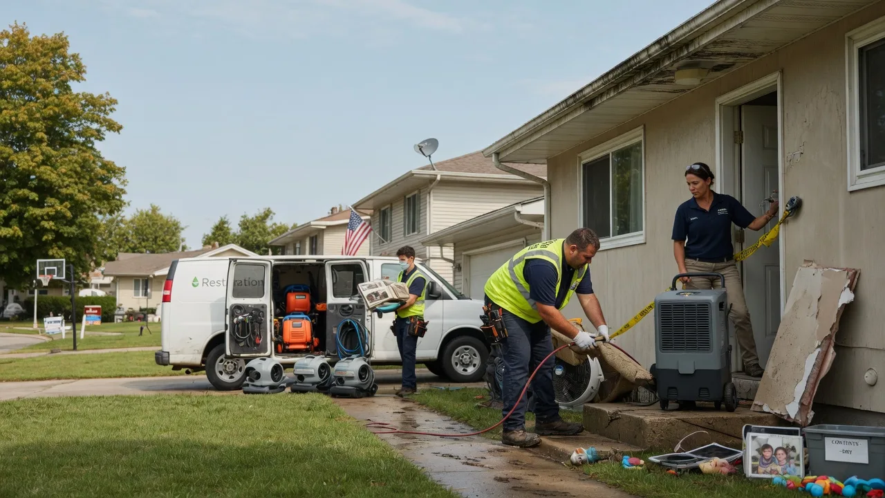 Water Damage Restoration in Voorhees, NJ near me